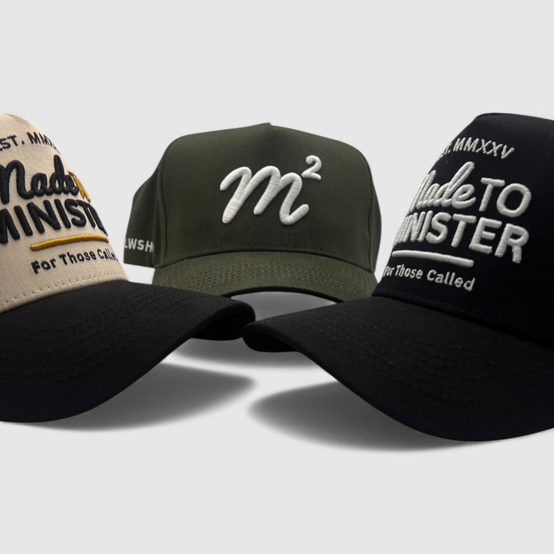 Triple Bundle (All Black/Black Creme/ Green M2)