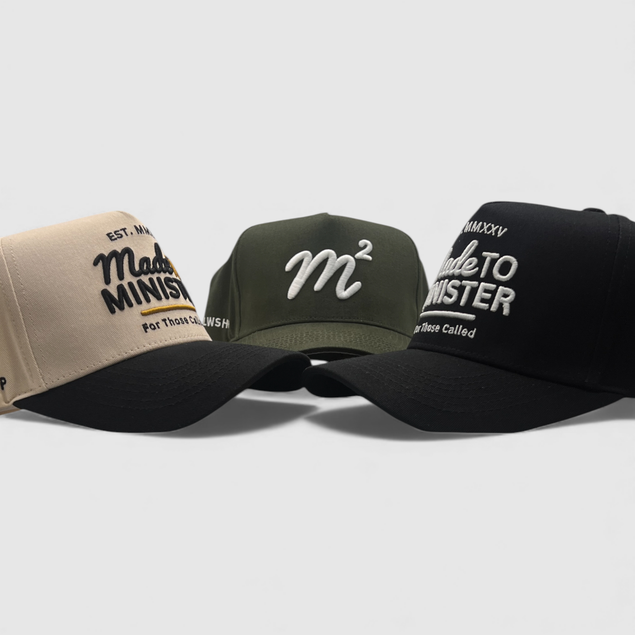 Triple Bundle (All Black/Black Creme/ Green M2)